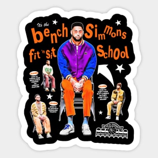 Bench Simmons Fit 'N Sit School Sticker